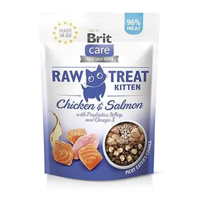 Brit Raw Treat Cat Kitten, Chicken&salmon 40g