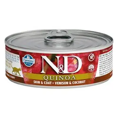 N&d Cat Quinoa Adult Venison & Coconut 80g