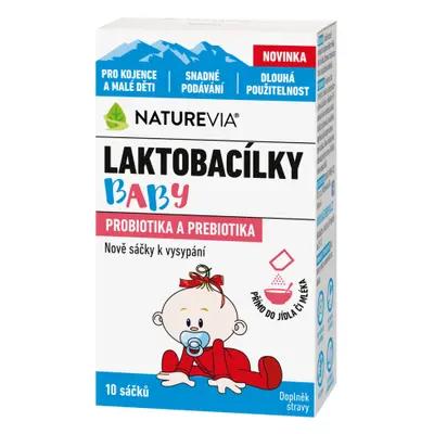 Naturevia Laktobacílky Baby 10 Sáčků