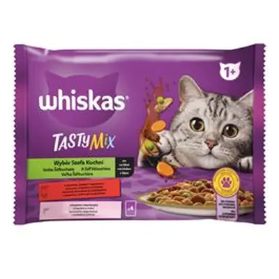 Whiskas Kapsa Tasty Mix Chef S Choice šťáva 4x85g