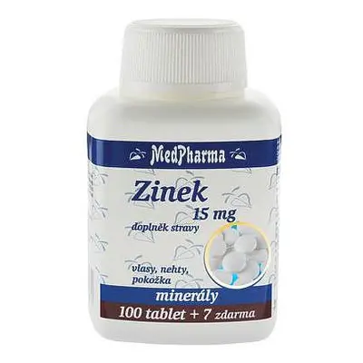 Medpharma Zinek 15mg Tbl.107