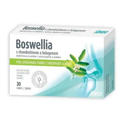 Favea Boswellia S Chondroitinem A Kolagenem Tbl.30