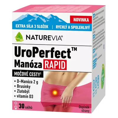 Naturevia Uroperfect Manóza Rapid 30 Sáčků