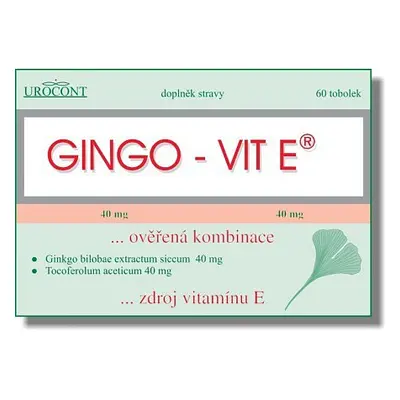 Gingo-vit E Tobolek 60