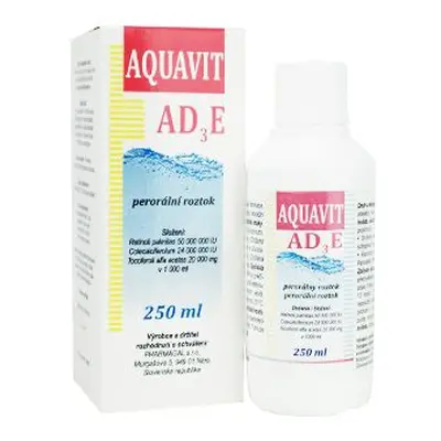 Aquavit Ad3e Sol 250ml