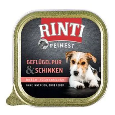 Rinti Dog Feinest vanička drůbež šunka 150g