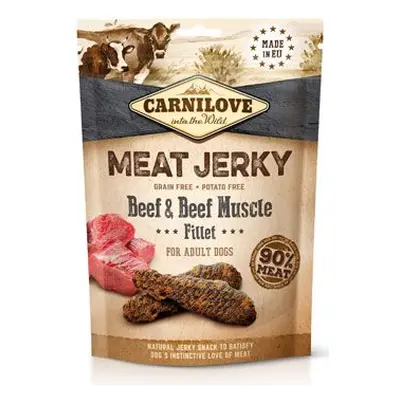 Carnilove Dog Jerky beef with beef muscle fillet 100g