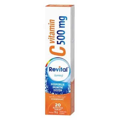 Revital C Vitamin 500mg Pomeranč Tbl.eff.20