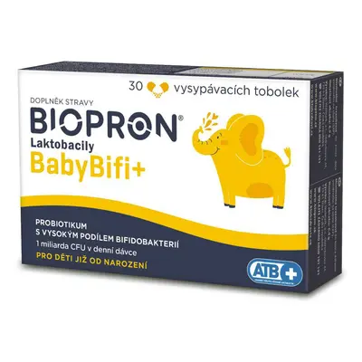 Biopron Laktobacily Babybifi+ Tobolek 30