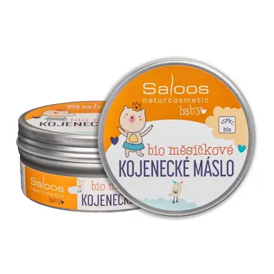 Saloos šlehané Máslo Bio Měsíčkové Kojenecké 150ml