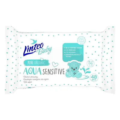 Vlhčené Ubrousky Linteo Baby Aqua 48ks