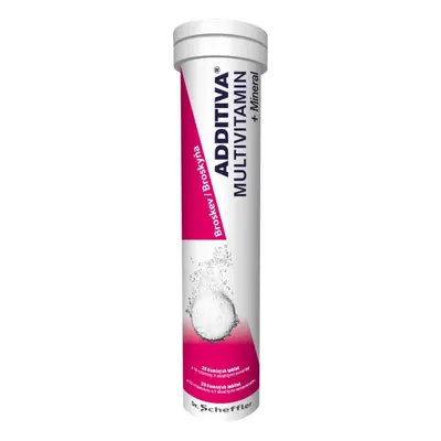 Additiva Multivitamin+Mineral BROSKEV šumivé tablety 20 ks