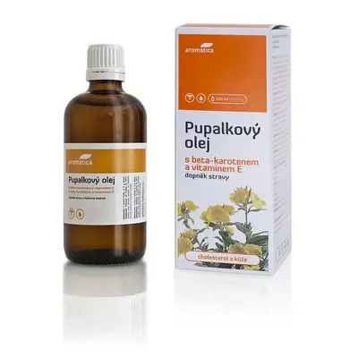 Aromatica Pupalkový Olej S Betakarot.a Vit.e 100ml