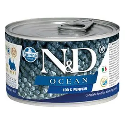 N&D Dog Ocean Adult Codfish & Pumpkin Mini 140g