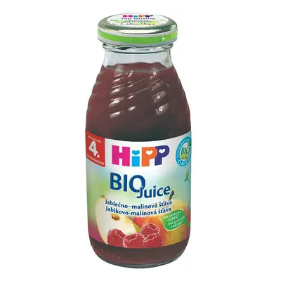 Hipp 100% Jablečno-malinová šťáva Bio 4/6m 200ml