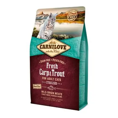 Carnilove Cat fresh carp & trout sterilised adult 2kg