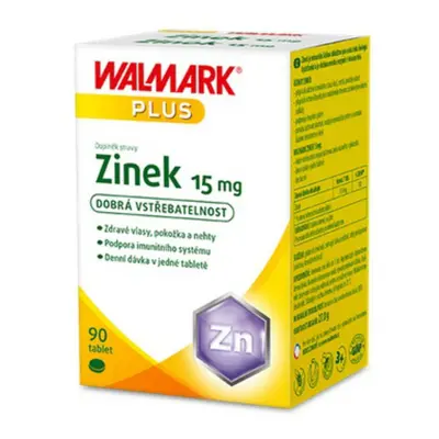 Walmark Zinek 15mg Tbl.90