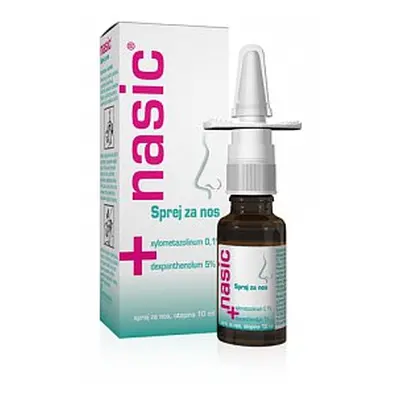 Nasic 1mg/ml+50mg/ml nosní sprej 10ml