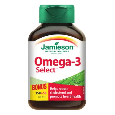 Jamieson Omega-3 Select 1000mg Cps.200