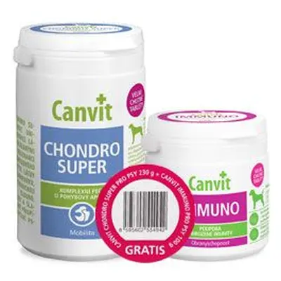 Canvit Chondro Super 230g Canvit Imunno pro psy 100g