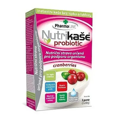 Nutrikaše Probiotic Cranberries 3x60g