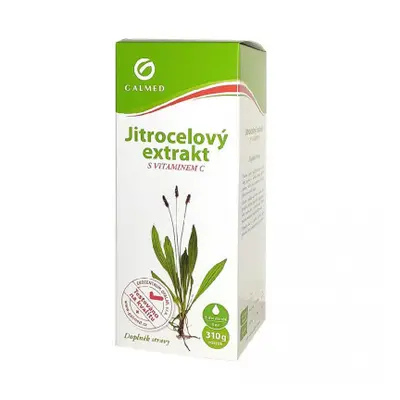 Jitrocelový sirup s vitamínem C 325g Galmed