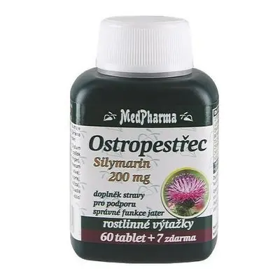 Medpharma Ostropestřec (silymarin 200mg) Tbl.67