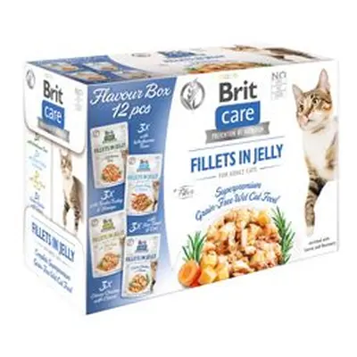 Brit Care Cat Fillets In Jelly Flavour Box 12x85g