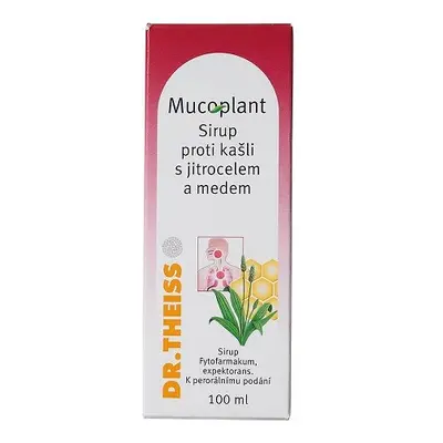 Mucoplant proti kašli s jitrocelem a medem sirup 100ml