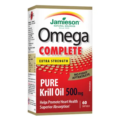 Jamieson Omega Complete Super Krill 500mg Cps.60