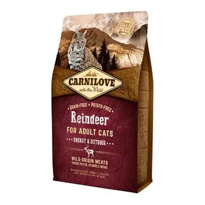 Carnilove Cat reindeer for adult energy & outdoor 2kg