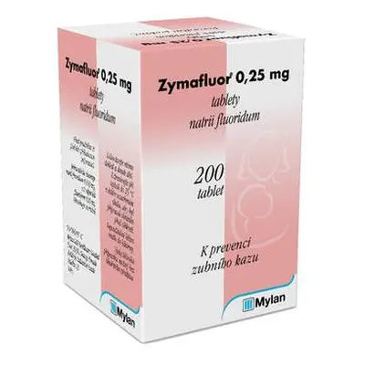 Zymafluor 0,25mg 200 tablet