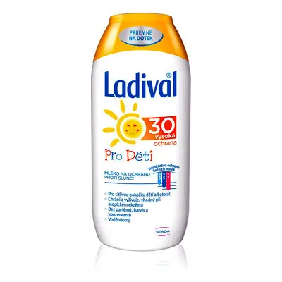 Ladival Dětská Pokožka Mléko Of30 200ml