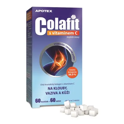 Colafit S Vitaminem C 60 Kostiček + 60 Tablet