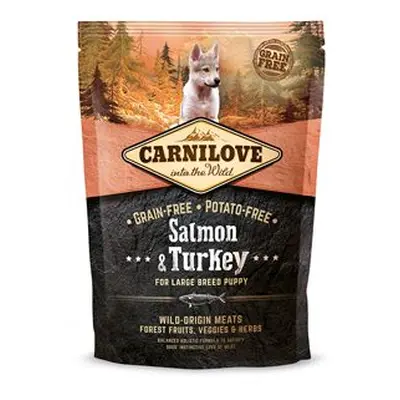 Carnilove Dog salmon & turkey for Lb puppies 1,5kg