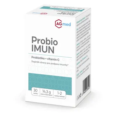 Probio Imun Probiotika + Vit C 30 kapslí Agmed