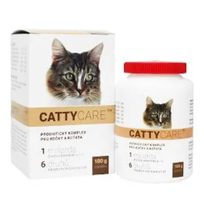 Catty Care Probiotika Pro Kočky A Koťata Plv 100g