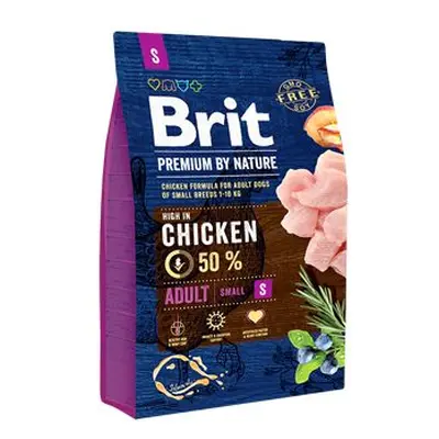 Brit Premium Dog By Nature Adult S 3kg