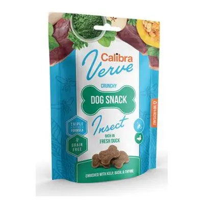 Calibra Dog Verve crunchy Snack Insect&fresh Duck 150g