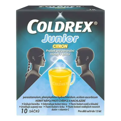 Coldrex Junior Citron sáčky 10ks