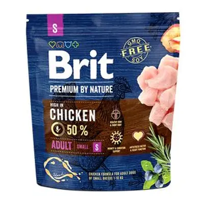 Brit Premium Dog By Nature Adult S 1kg