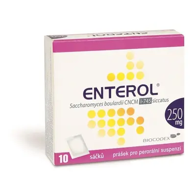 Enterol 250mg por plv sus 10