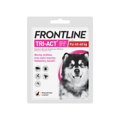 Frontline Tri-Act spot-on pro psy XL 6 ml 1 pipeta