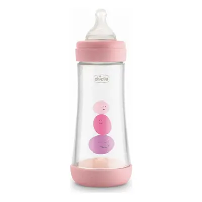 Chicco Láhev Perfect 5 Silikon 300ml Dívka