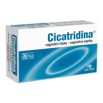 Cicatridina Vaginální čípky 10x2g