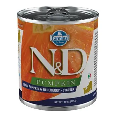 N&D Dog Pumpkin Starter Lamb & Blueberry 285g