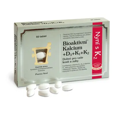 Bioaktivní Kalcium+d3+k1+k2 Tbl.60