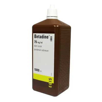 Betadine chirurgická tekutina (H) 1000 ml