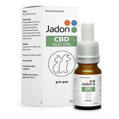 Jadon CBD olej 10% pro psy 10ml