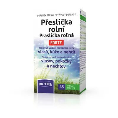 Biotter Přeslička Rolní Forte Tbl.45